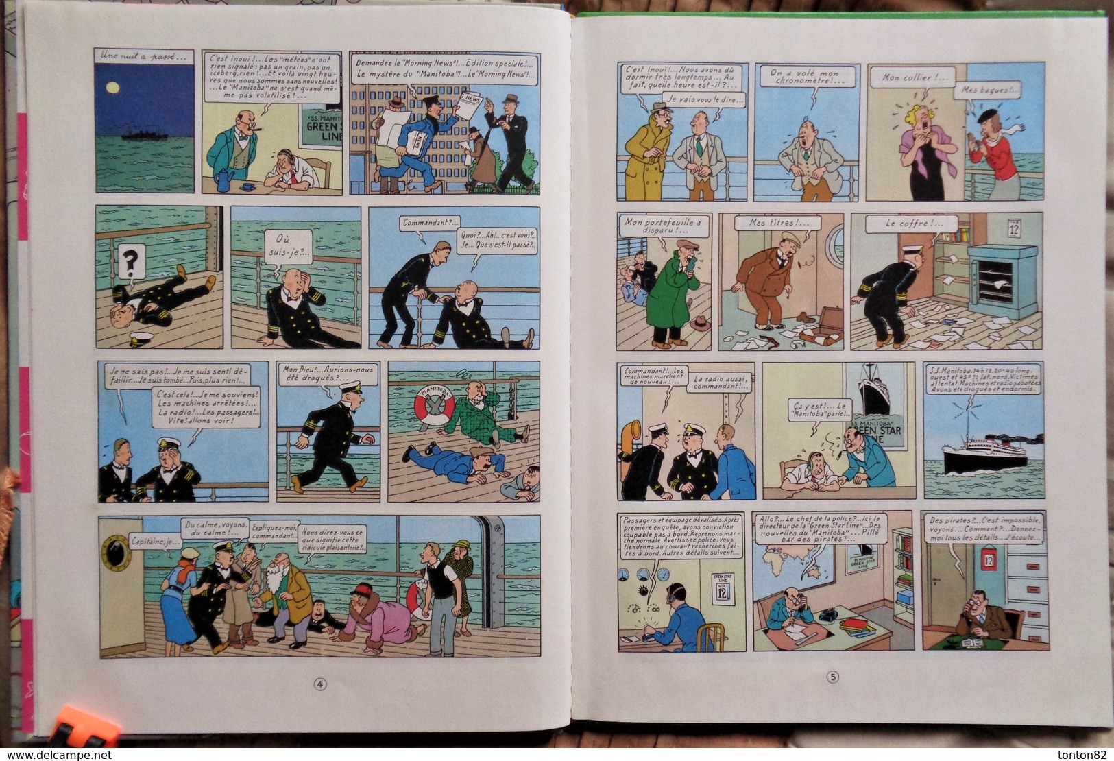 Hergé - " Le Manitoba Ne Répond Plus " - Les Aventures De Jo, Zette Et Jocko - Casterman - ( 1981 ) . - Jo, Zette & Jocko