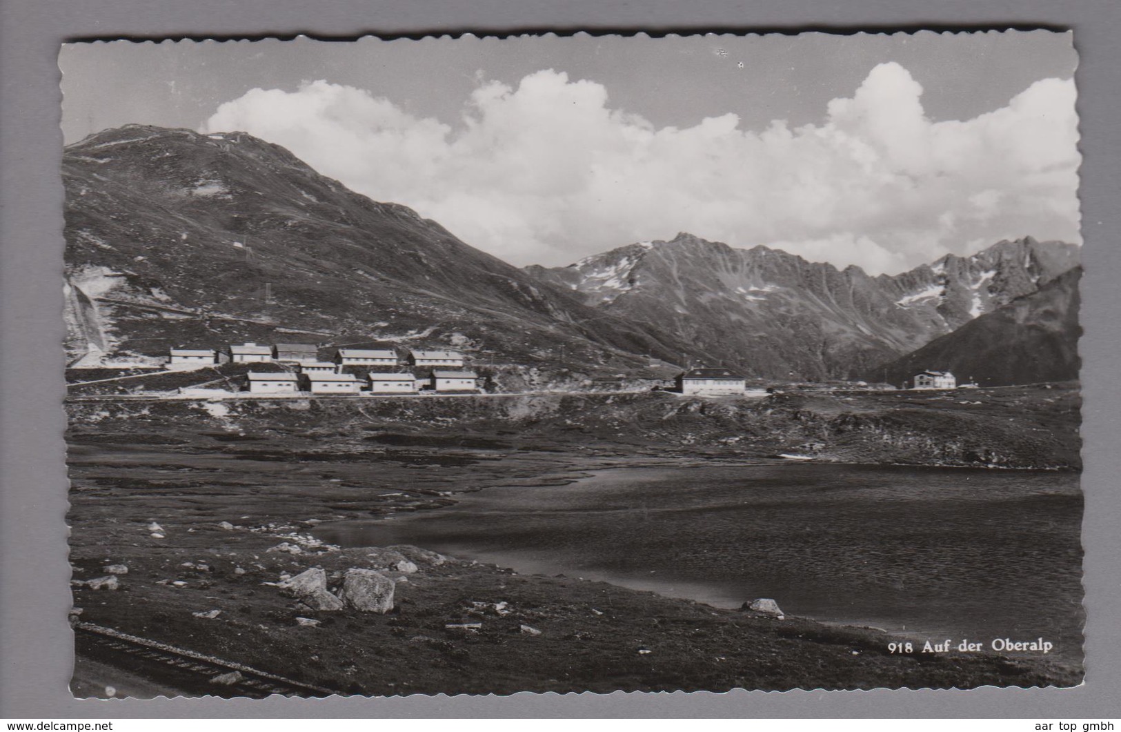 Heimat CH GR Oberalppass X 1940-07-08 Aushilfs-Stempel Auf Ansichtskarte - Lettres & Documents