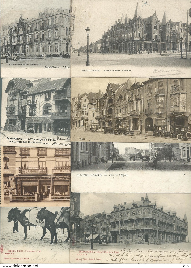 Middelkerke   Lot De 8 Cartes - Middelkerke