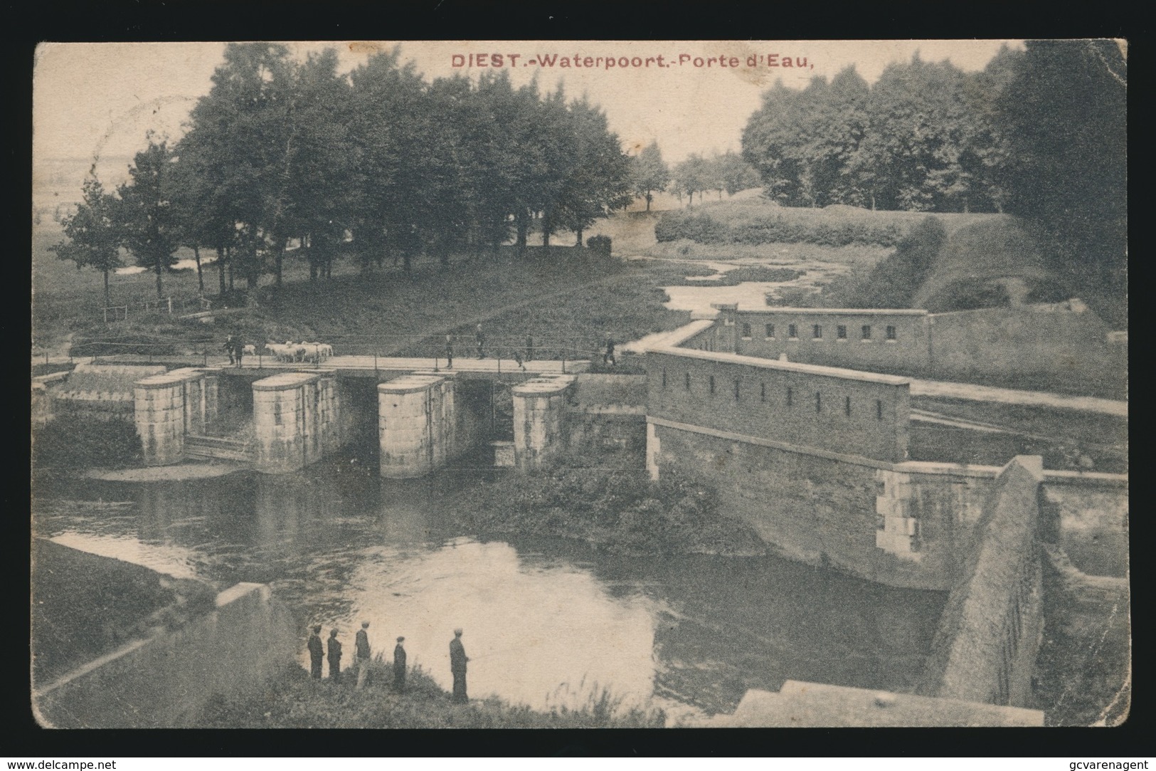 DIEST  WATERPOORT  PORTE D'EAU - Diest