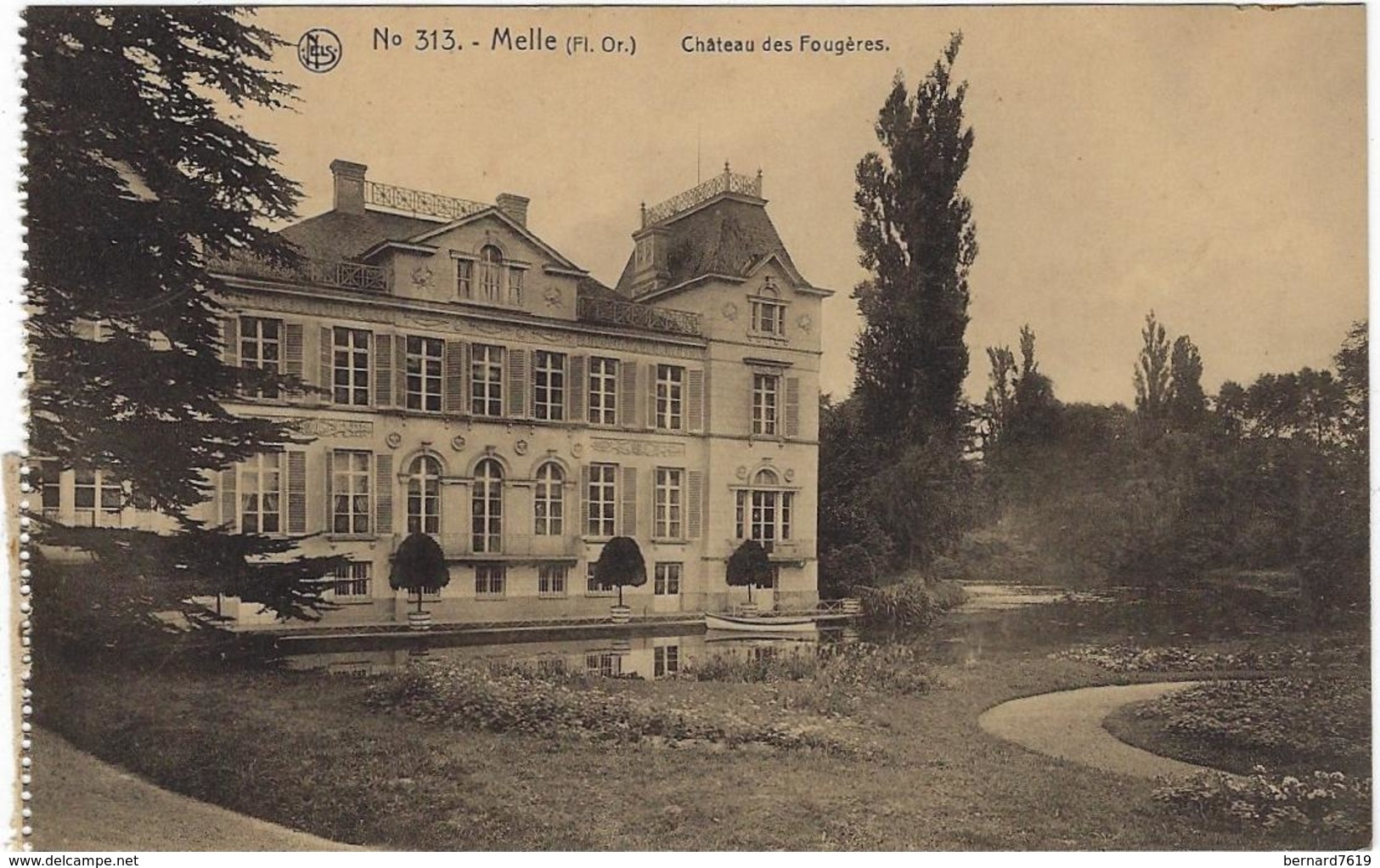 Belgique Melle  Chateau Des  Fougeres - Melle