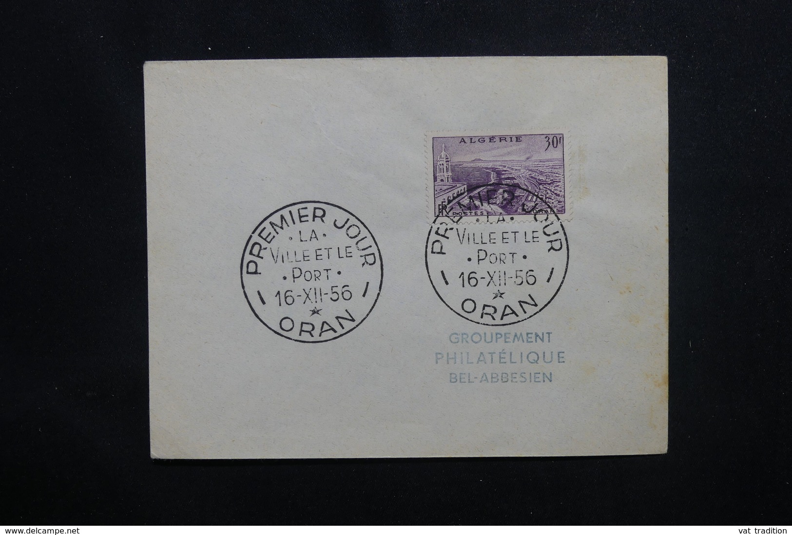 ALGÉRIE - Oblitération FDC Sur Enveloppe En 1956 De Oran - L 49819 - FDC