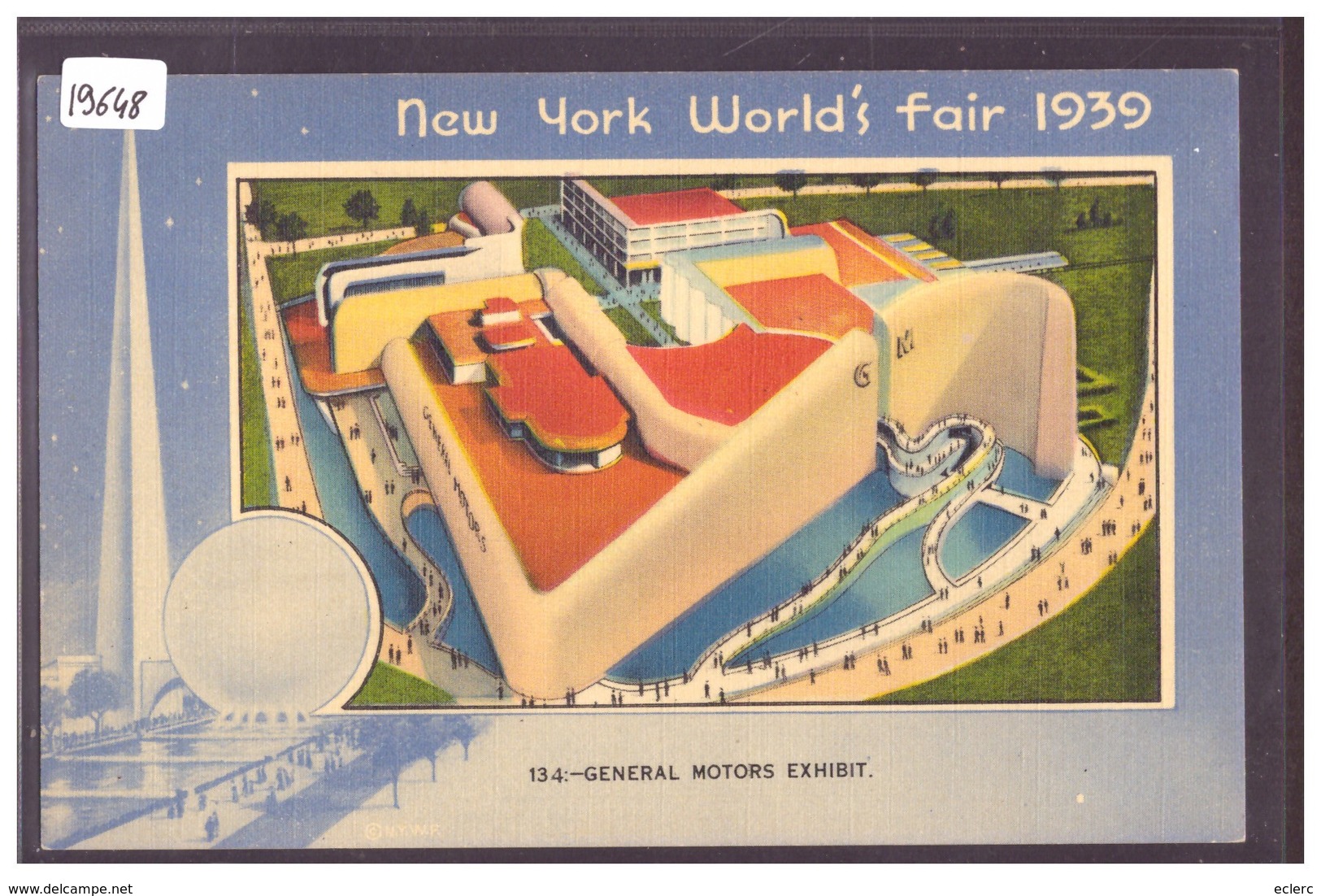 NEW YORK WORLD'S FAIR 1939 - GENERAL MOTORS EXHIBIT - TB - Exhibitions