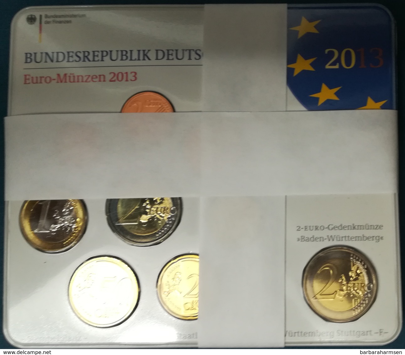 Bundesrepüblik Kursmünzensatz 2013 A-J Stempelglanz - Deutschland