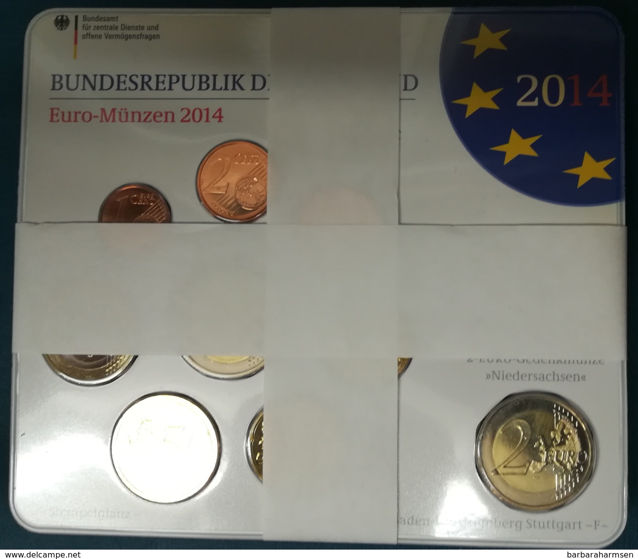 Bundesrepüblik Kursmünzensatz 2014 A-J Stempelglanz - Deutschland