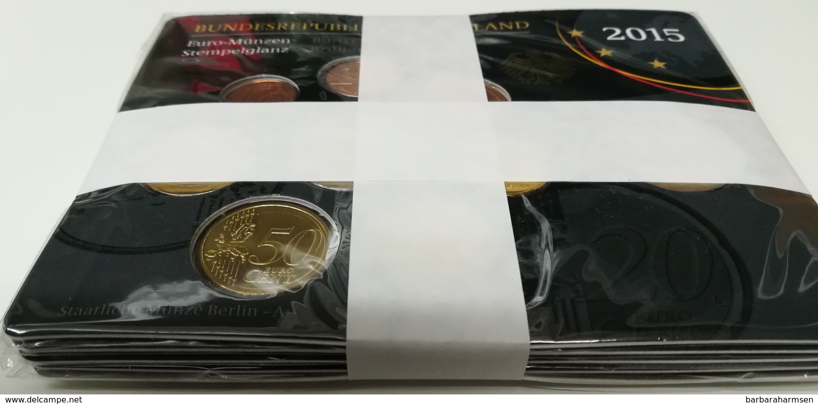 Bundesrepüblik Kursmünzensatz 2015 A-J Stempelglanz - Deutschland