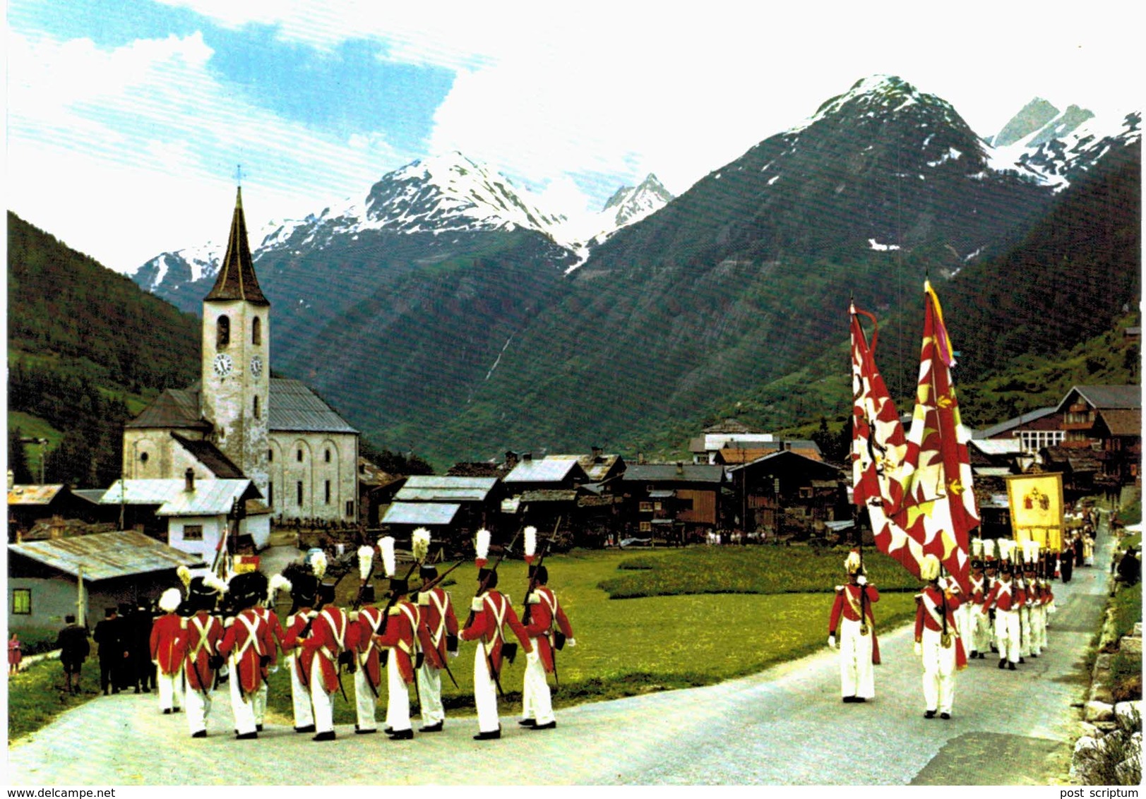 Suisse - Kippel Prozession Am Segensonntag - Kippel