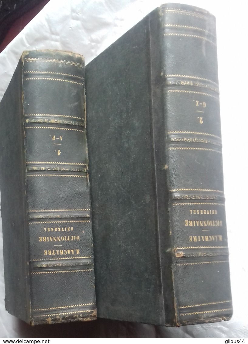 Dictionnaire Universel Dechartre   2 Tomes 1873 - Dictionnaires