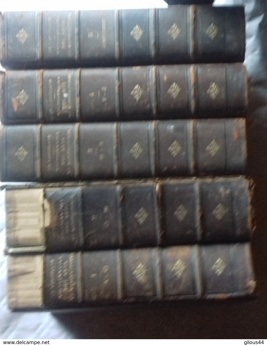 Dictionnaire Des Arts Et Manufactures  5 Volumes - Dictionnaires