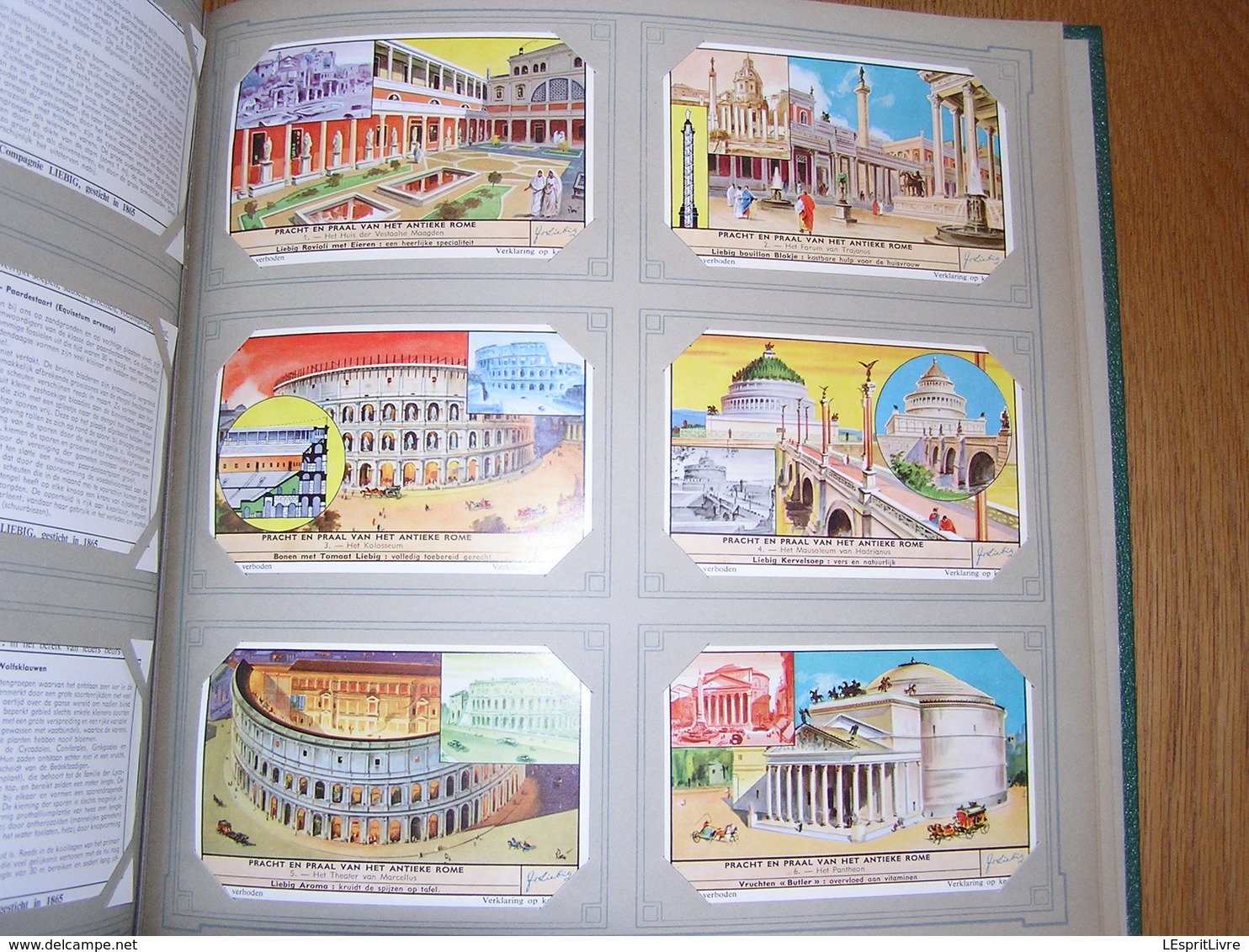 PRACHT EN PRAAL VAN HET ANTIEKE ROME Italie Liebig Série Reeks 6 Chromos Nederlandse Taal Trading Cards Chromo - Liebig