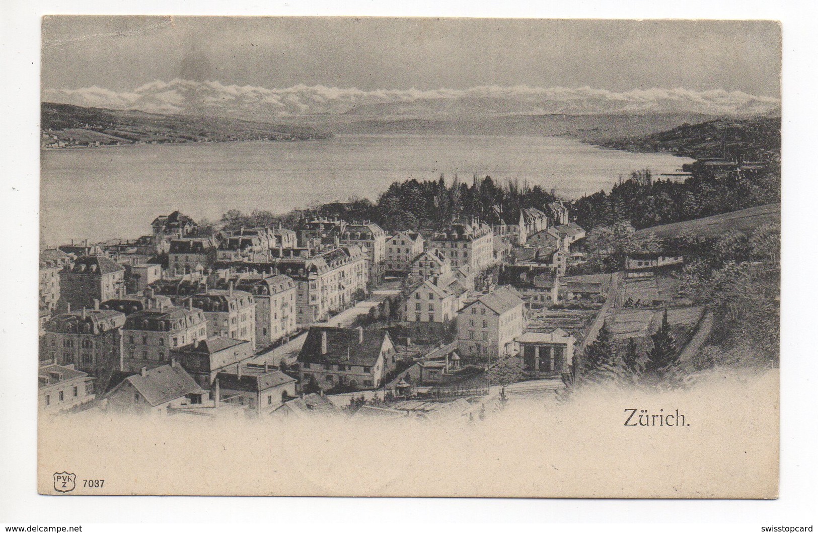 ZÜRICH Enge Gel. 1905 V. Zürich N. Vitznau - Enge