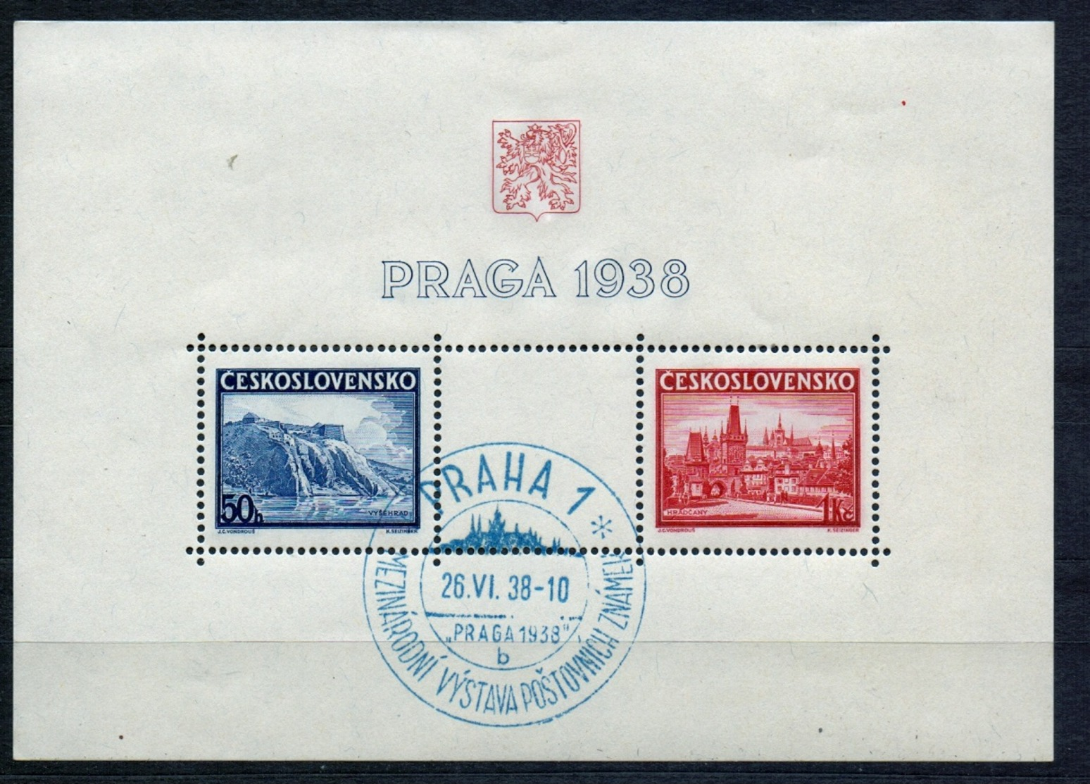 1938 - Michel: 398-399 Block 4 - Cancelled - Usados