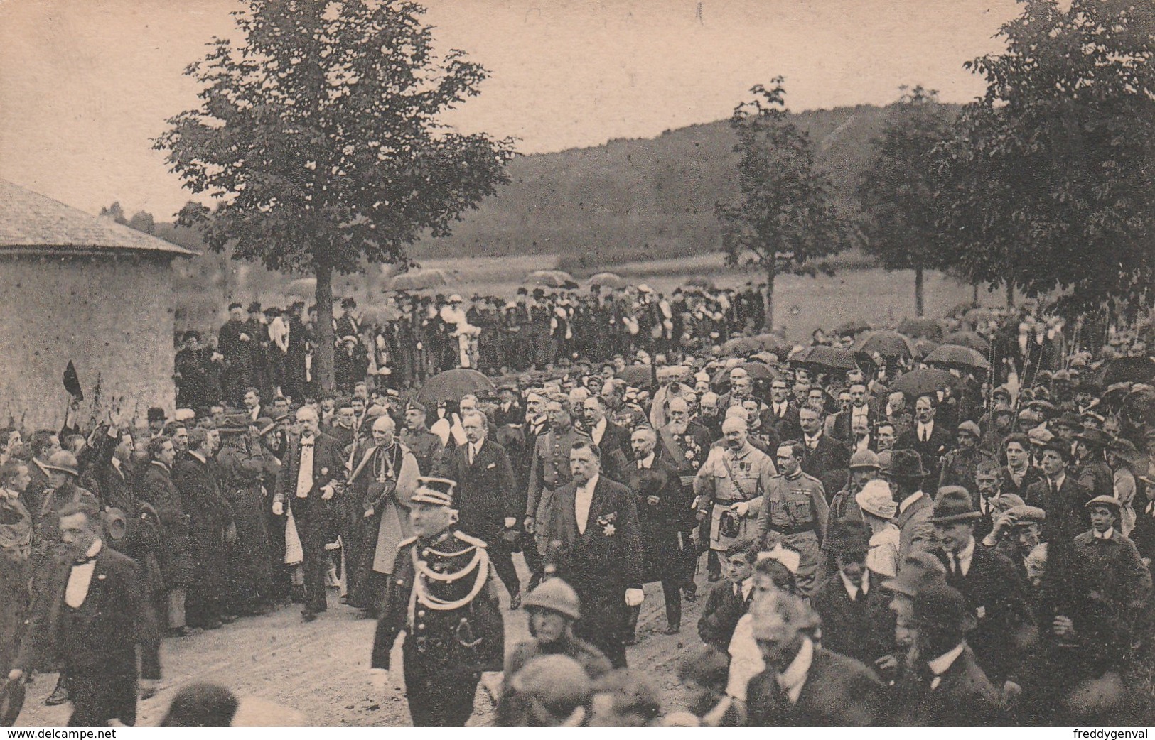 ROSSIGNOL ROI ALBERT ACCOMPAGNANT LE CORTEGE - Tintigny