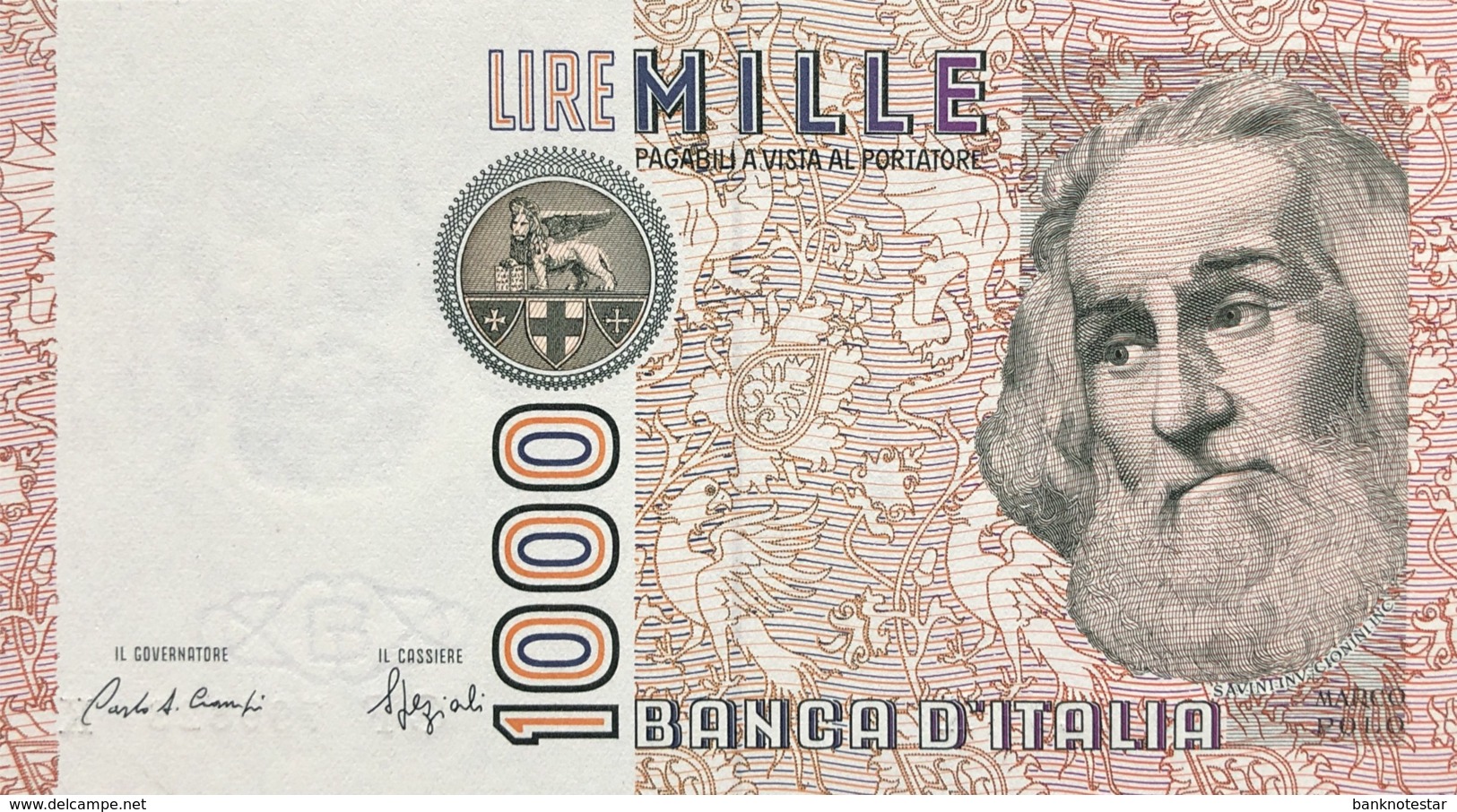 Italy 1.000 Lire, P-109b (6.1.1982) - UNC - 1.000 Lire