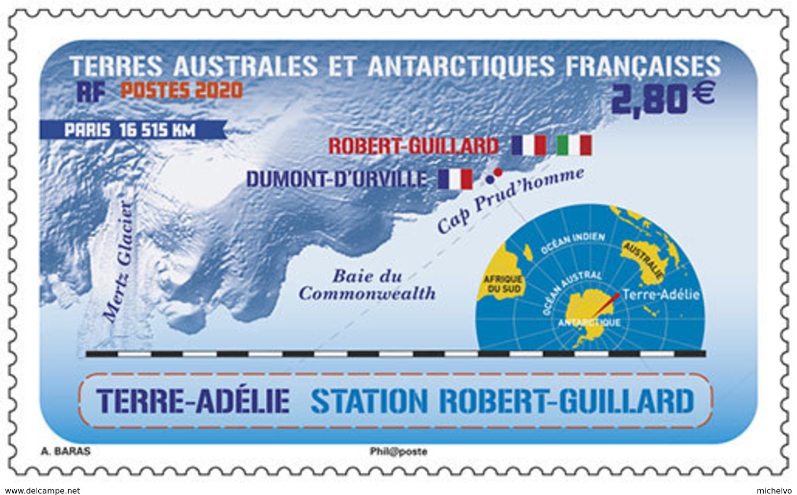 TAAF 2020 - Station Robert Guillard ** - Nuevos