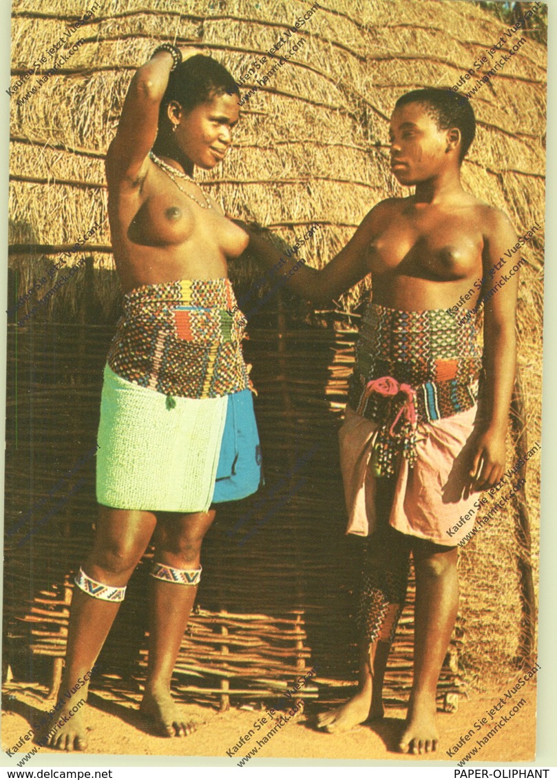 VÖLKERKUNDE / Ethnic - SOUTH AFRICA, Zulu Maidens - Afrika