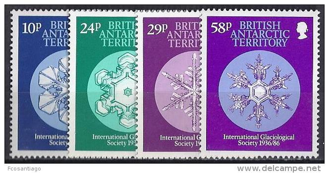 ANTÁRTIDA BRITANICA 1986 - Yvert #156/59 - MNH ** - Unused Stamps