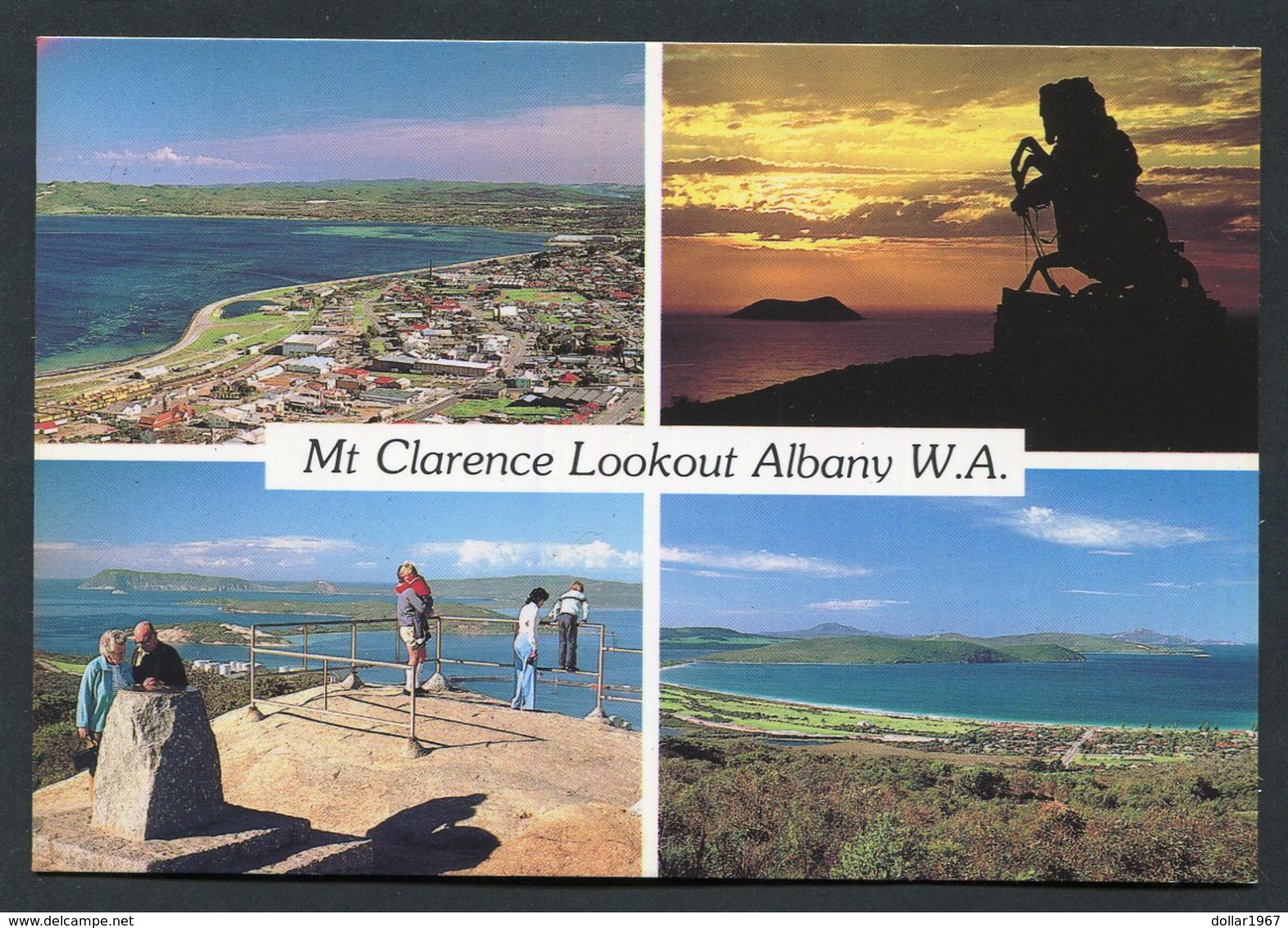 Australia - Western Australia - Albany - Mt Clarence Lookout - NOT  Used - See The 2 Scans For Condition( Originaal) - Albany