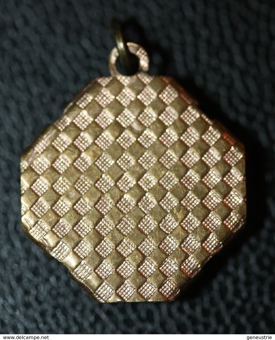 Pendentif Médaille Religieuse - Années 20 "Sainte Thérèse De L'Enfant Jésus / Lisieux" Religious Medal - Religion & Esotericism