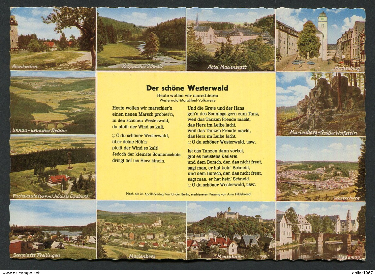 Heiligenroth Bei Montabeur - Der Schöne Westerwald.. - NOT  Used - See The 2 Scans For Condition( Originaal) - Montabaur
