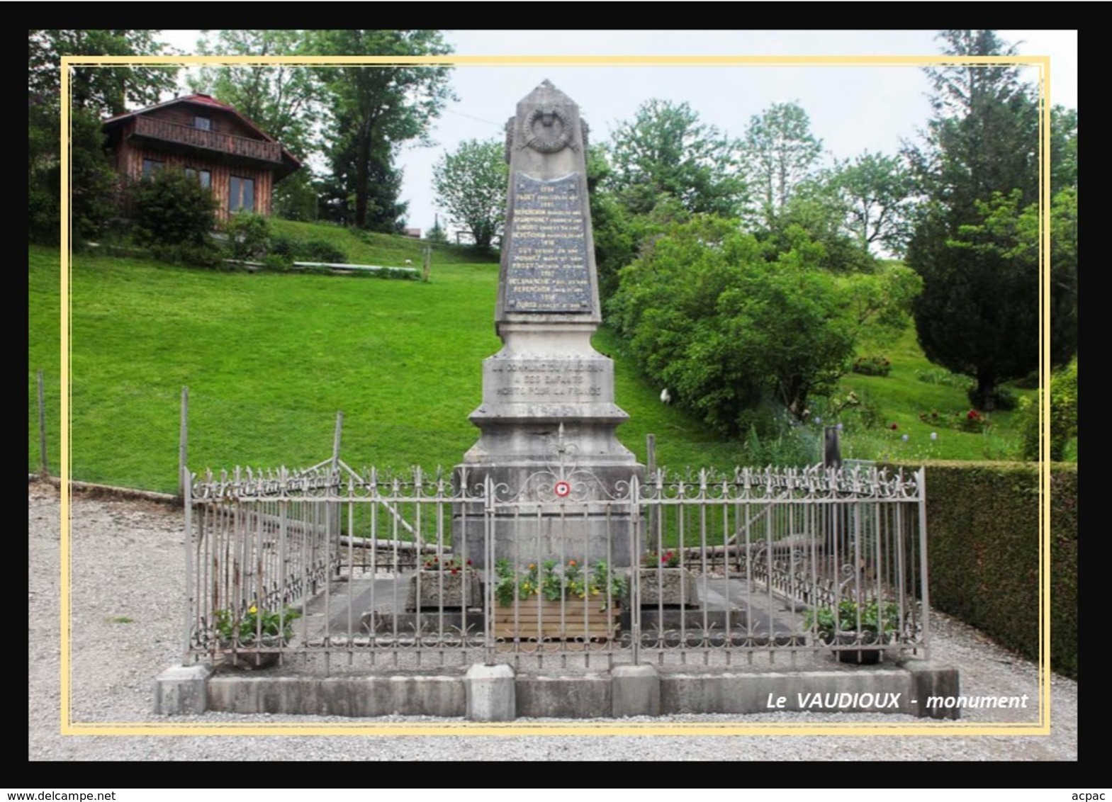 39  Le  VAUDIOUX  ... -  Monument Aux Morts - Altri & Non Classificati