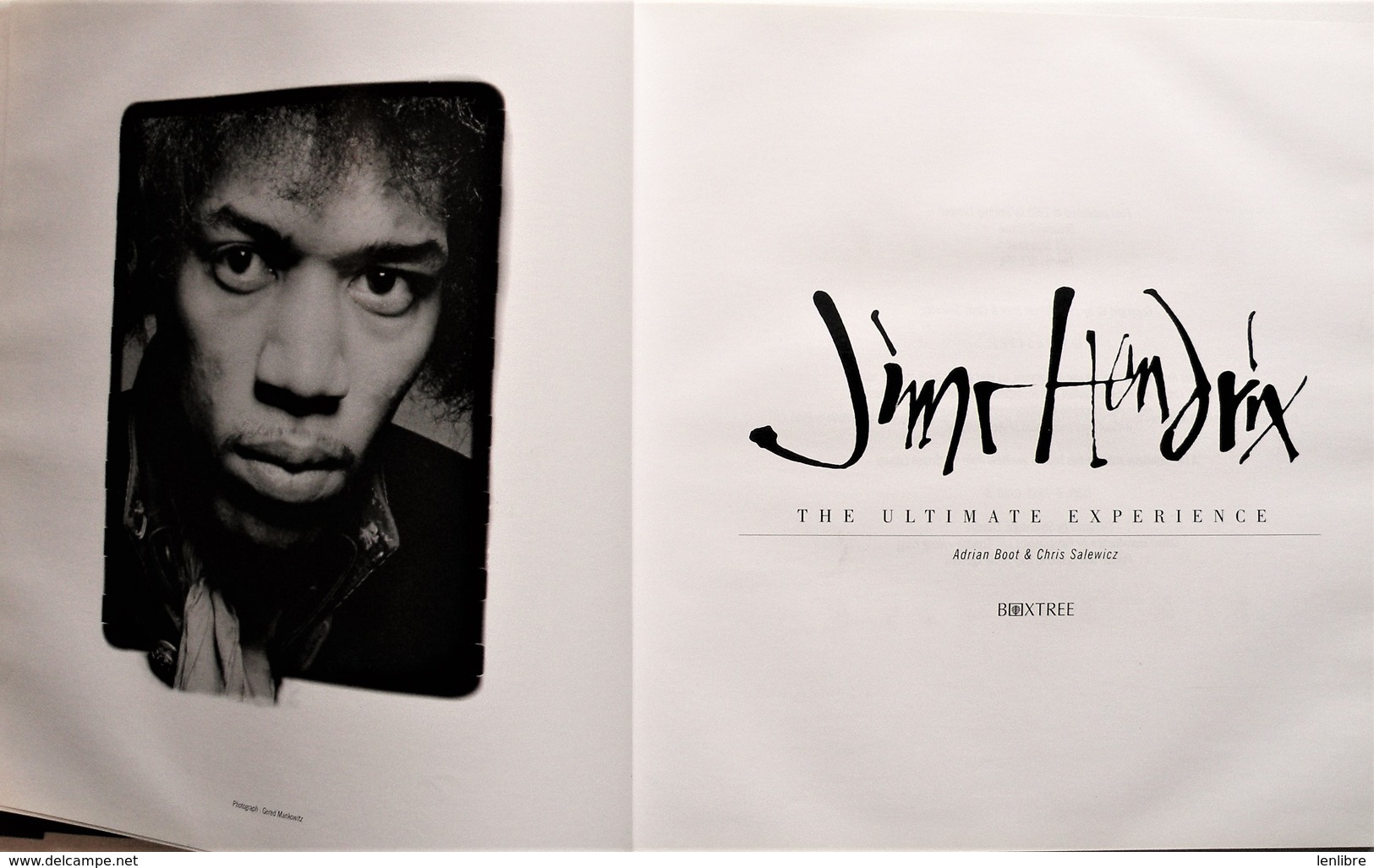 JIMI HENDRIX. The Ultimate Experience. A.Boot & C.Salewicz. Boxtrée. 1995. - Autres & Non Classés