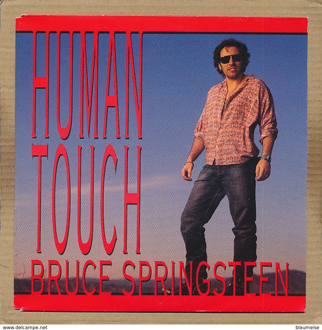 7" Single, Bruce Springsteen - Human Touch - Disco, Pop