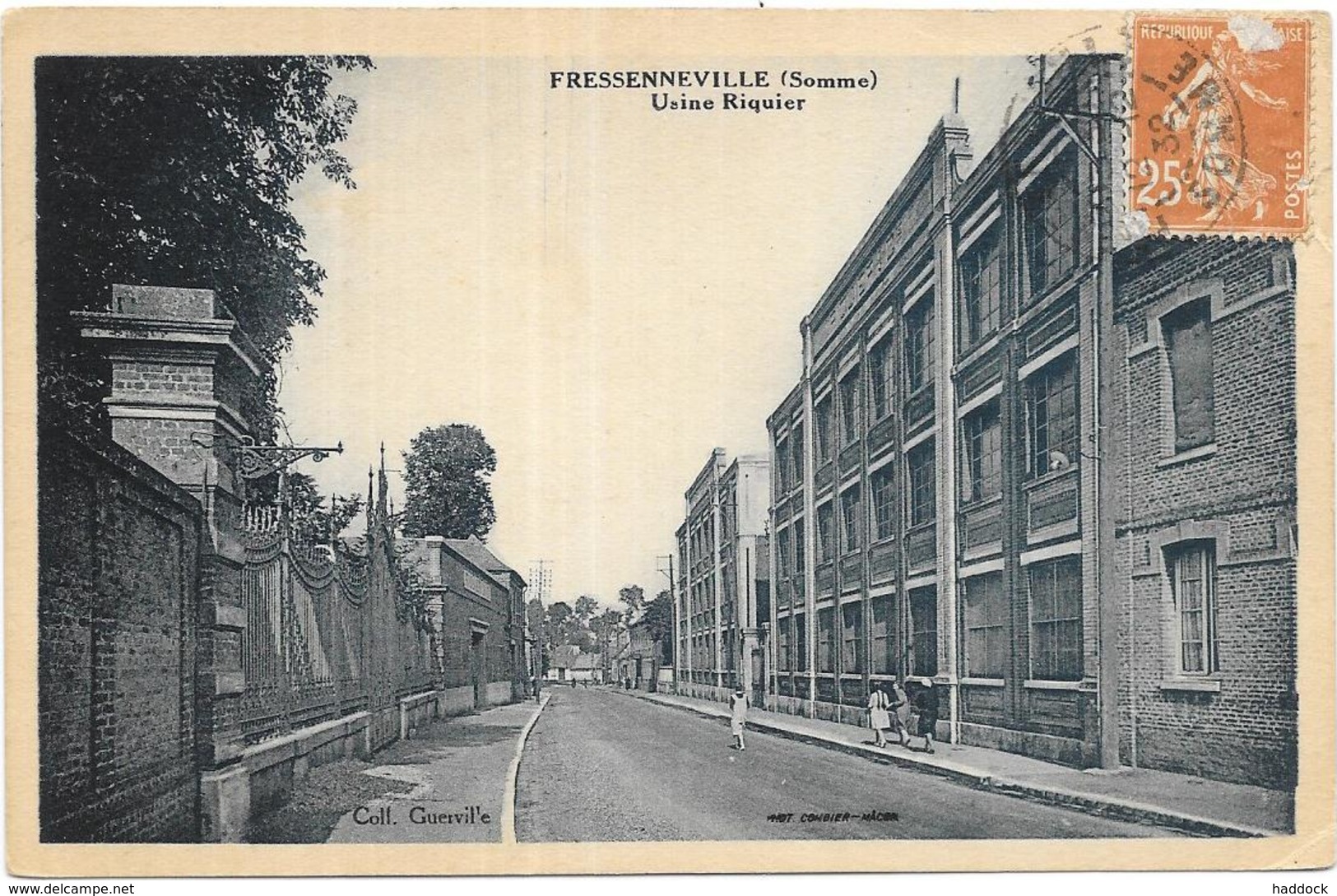 FRESSENNEVILLE: USINE RIQUIER - Flixecourt