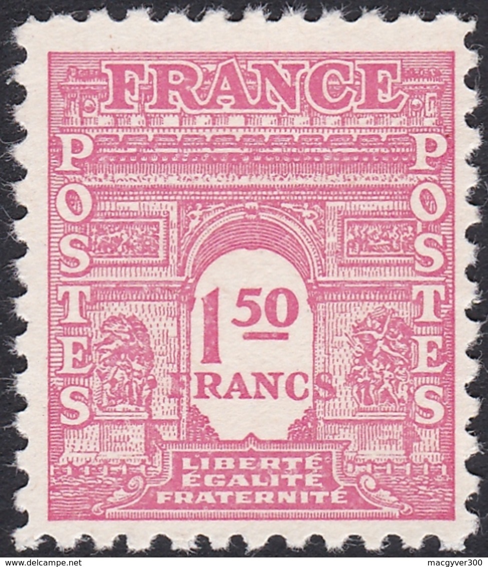 FRANCE, 1944, Arc de Triomphe (Yvert 620 au 629 *).
