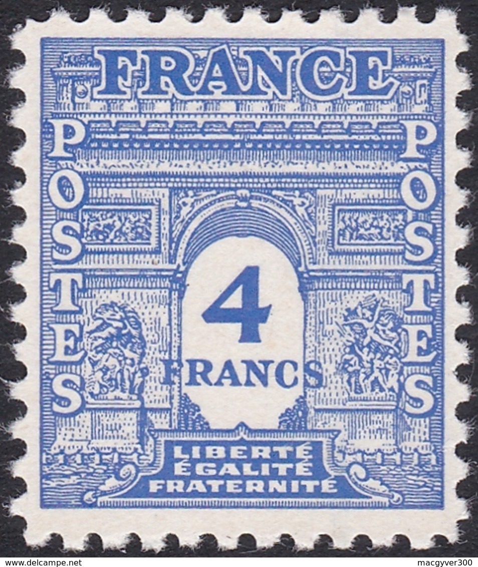 FRANCE, 1944, Arc de Triomphe (Yvert 620 au 629 *).