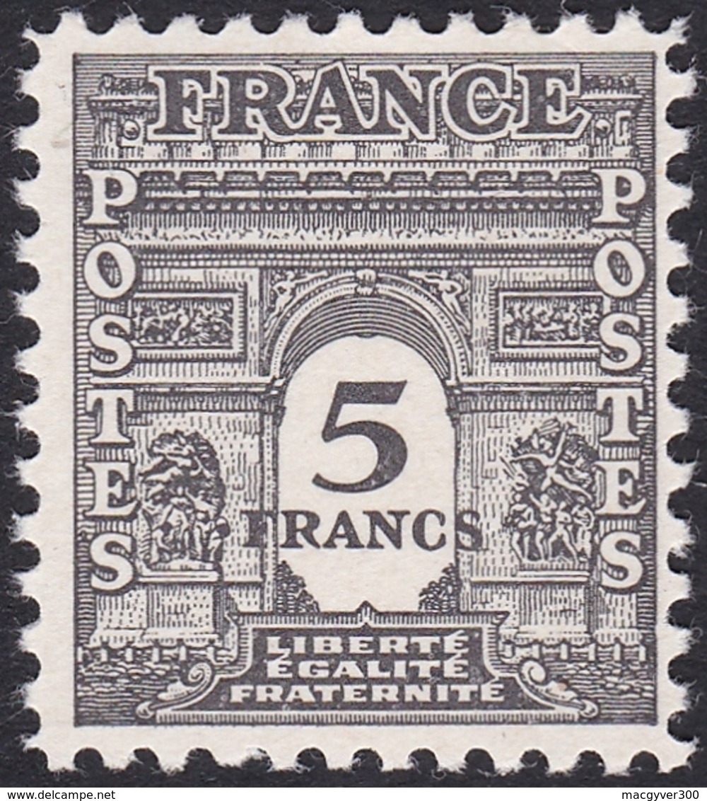 FRANCE, 1944, Arc de Triomphe (Yvert 620 au 629 *).