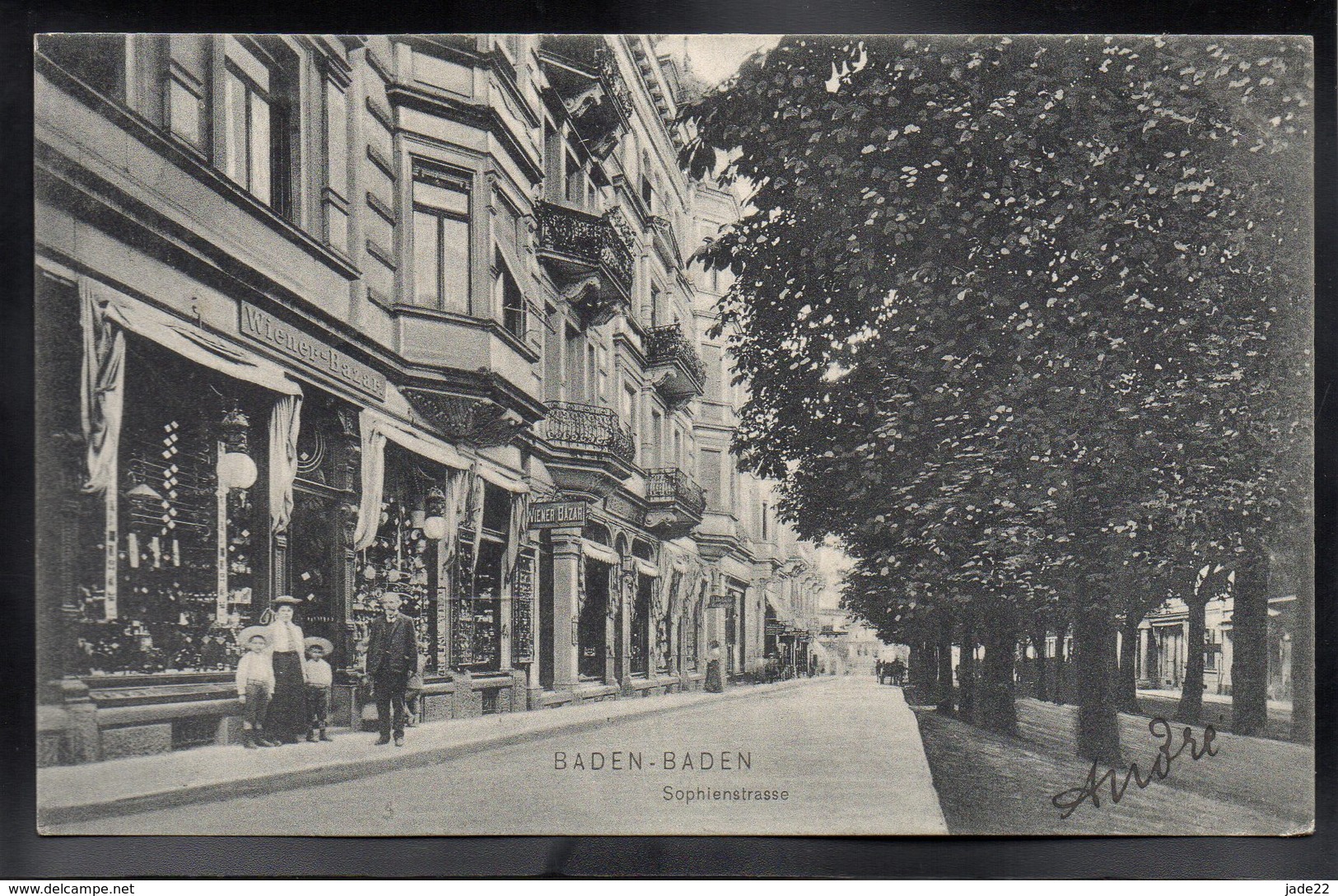 ALLEMAGNE - BADEN BADEN - Sophienstrasse - #B803 - Baden-Baden