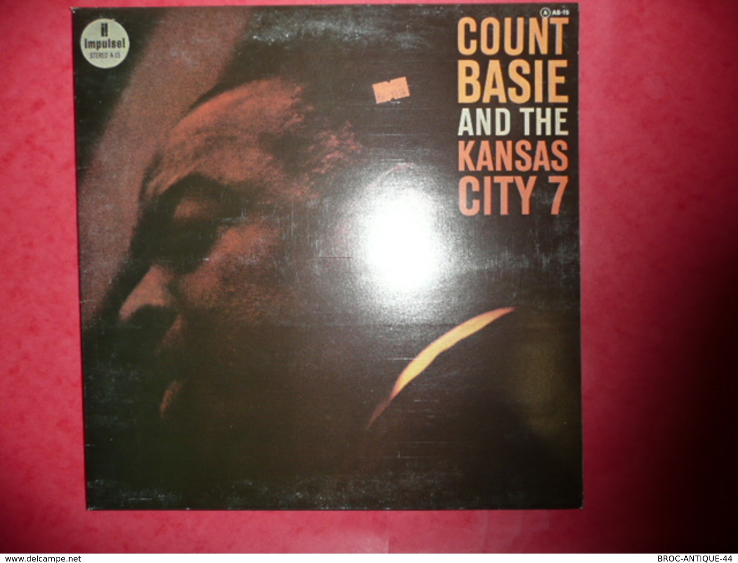 LP33 N°554 - COUNT BASIE AND THE KANSAS CITY 7 -  COMPILATION 8 TITRES - Jazz