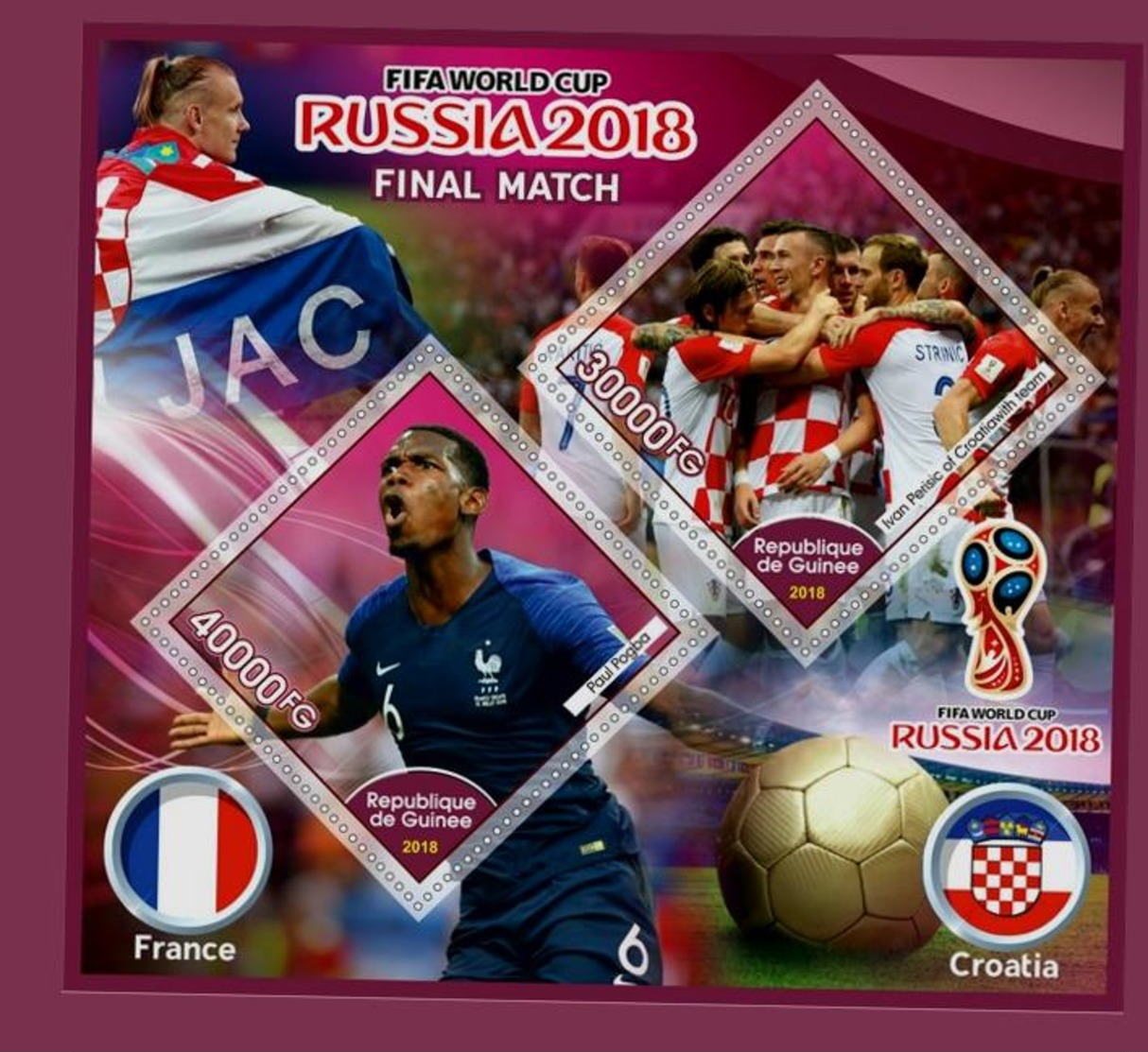 Coupe Du Monde De Football 2019 Russie - Other & Unclassified