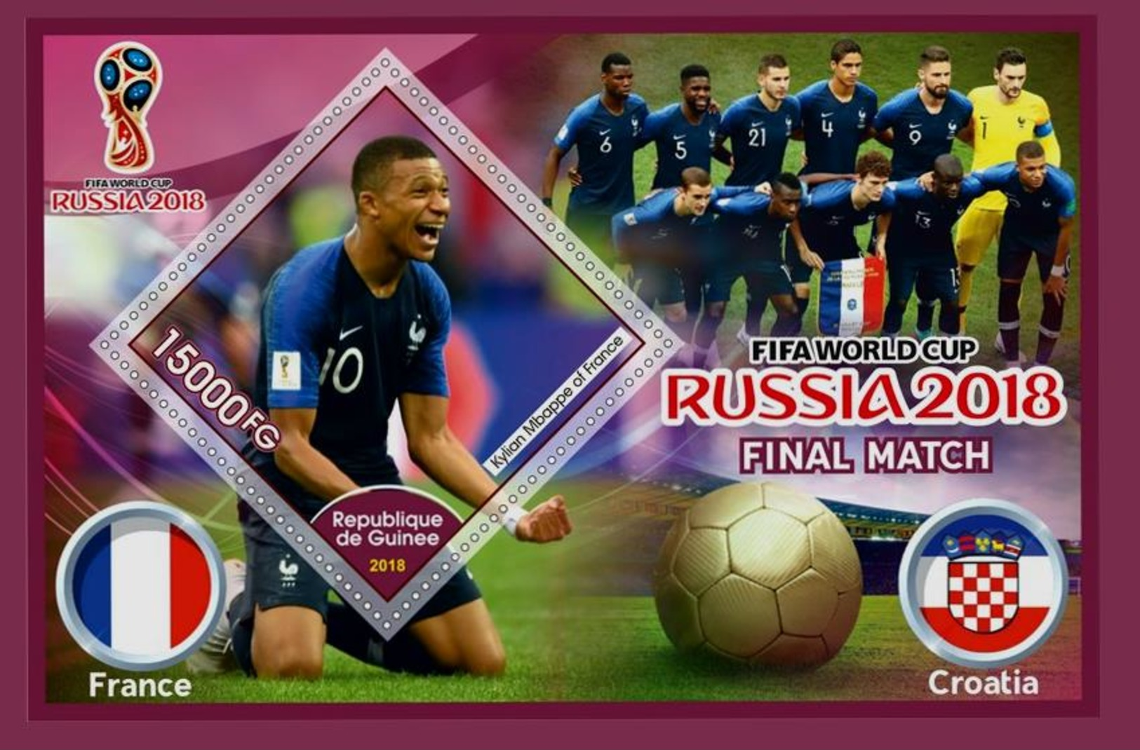 Coupe Du Monde De Football 2019 Russie - Altri & Non Classificati