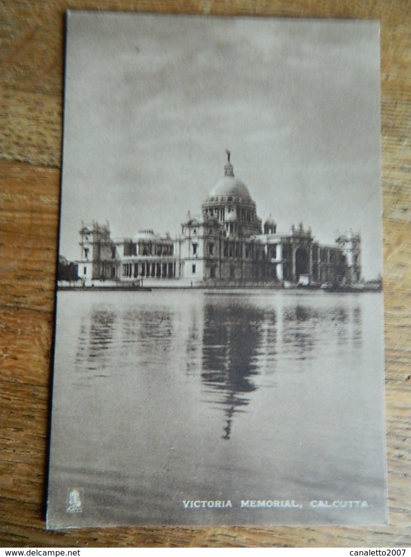 CALCUTTA  INDE: VICTORIA MEMORIAL -AVEC OBLITERATION ET TIMBRE INDE ANGLAISE DE 1937 - Inde