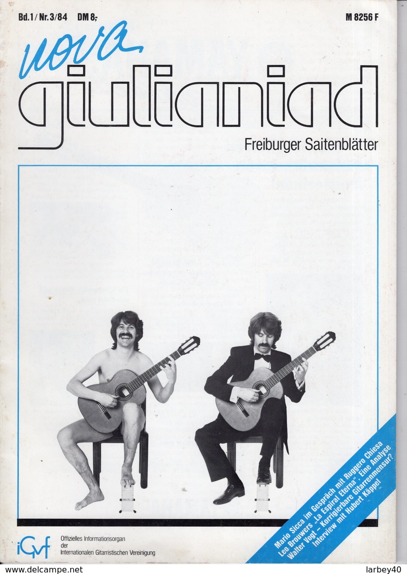 Revue Guitare Nova Giulianiad Freiburger Saitenblatter - Música