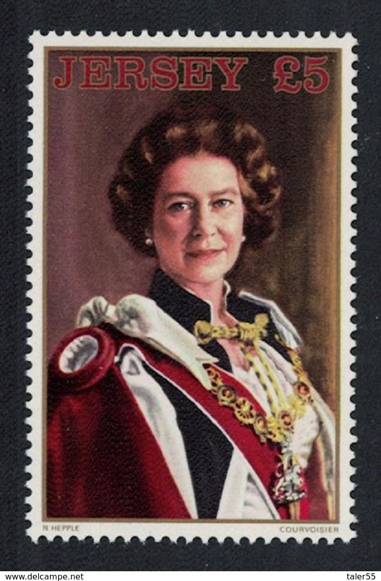 Jersey Queen Elizabeth II 1v £5 Issue 1988 MNH SG#274 - Jersey