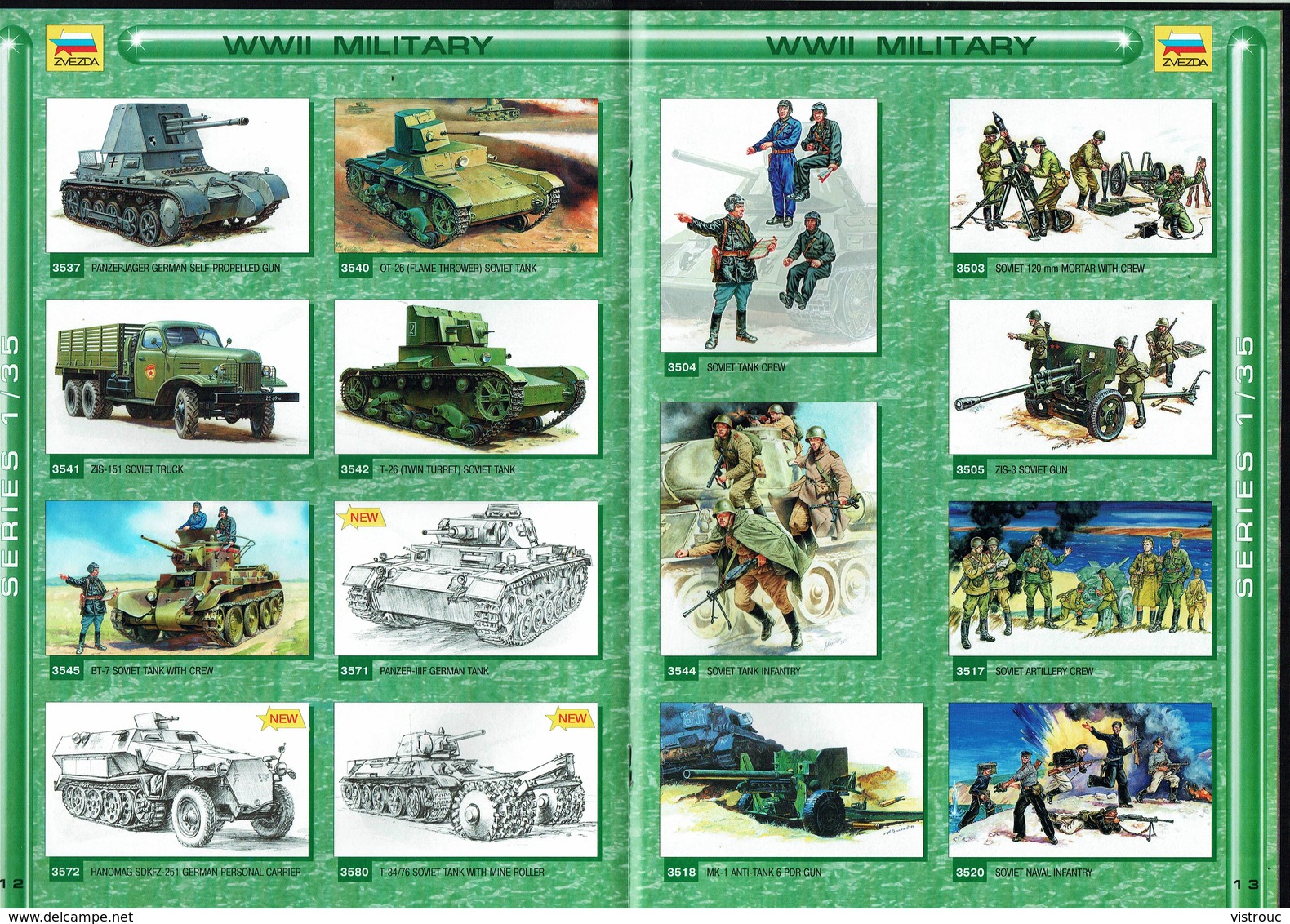 Catalogue De Modélisme "ZVEZDA" - Année 2003. - Littérature & DVD