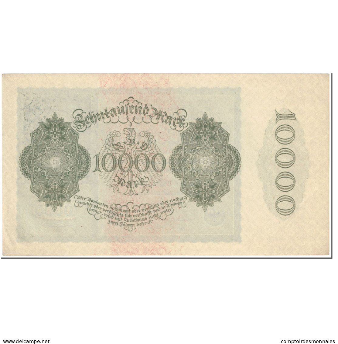 Billet, Allemagne, 10,000 Mark, 1922, 1922-01-19, KM:72, SUP - 10000 Mark