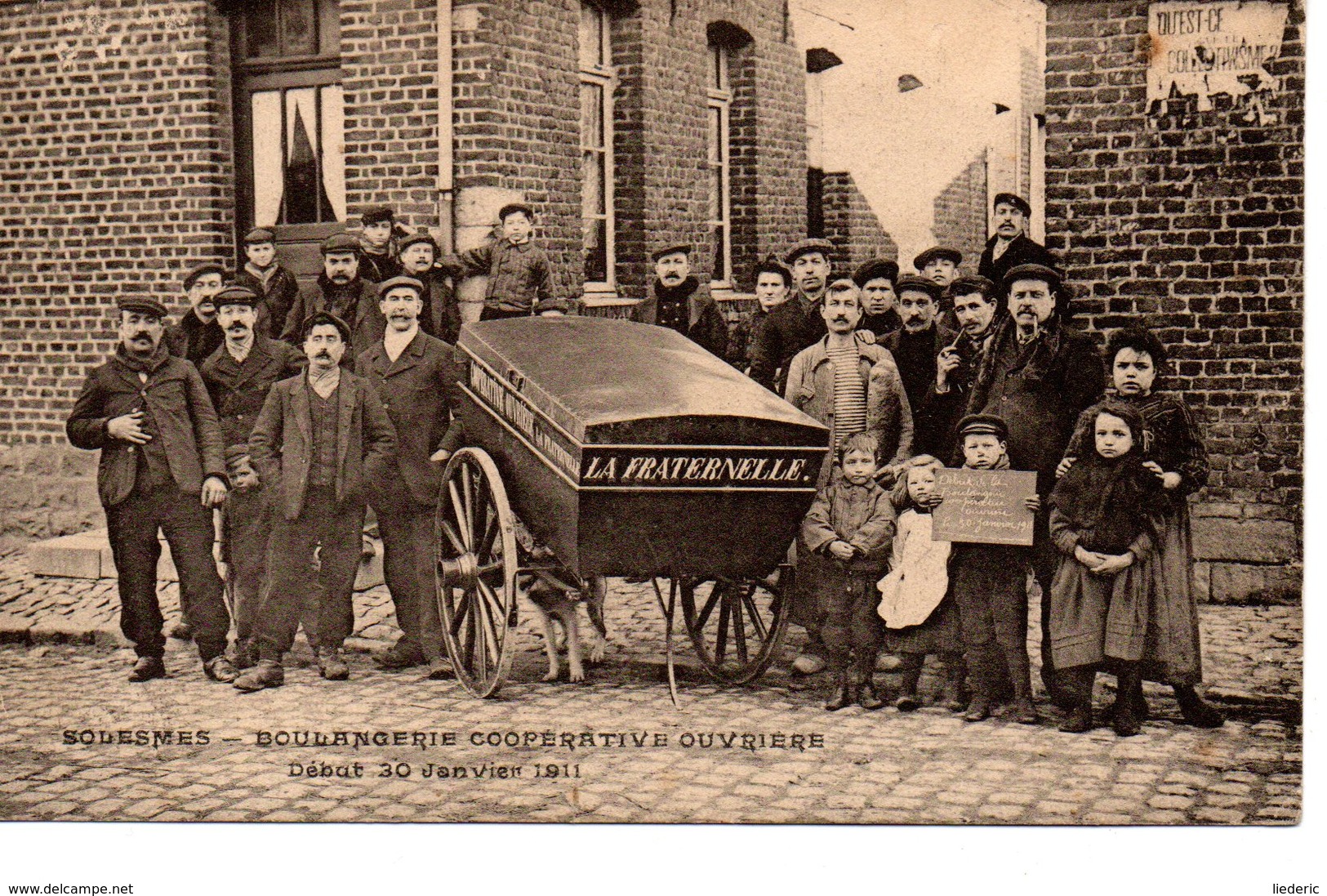 Solesmes: Boulangerie Coöpérative (attelage De Chien) - Solesmes