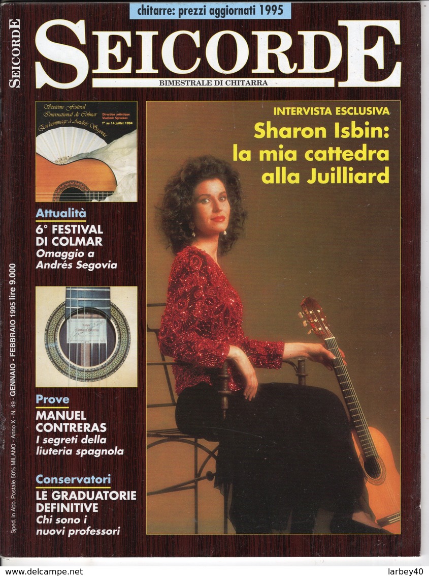 Seicorde Revue Di Chitarra - N° 49 - Sharon Isbin - Musique