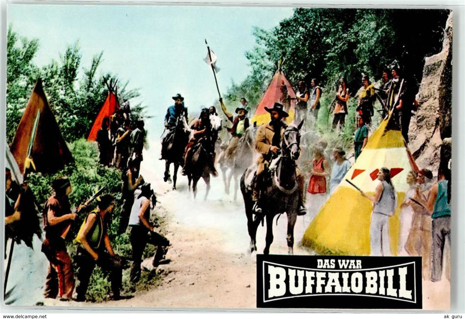 52694882 - Buffalo Bill Bild Nr. 62 Gloria Film Cowboy Indianer - Autres & Non Classés