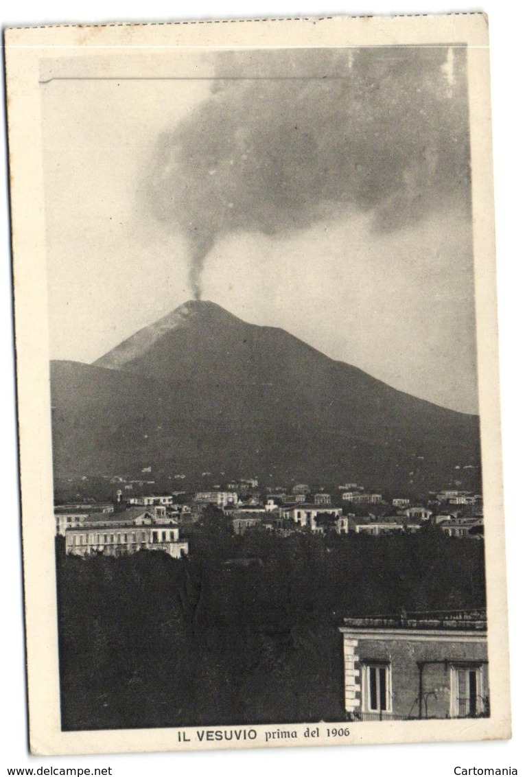 Il Vesuvio Prima Del 1906 - Napoli (Naples)