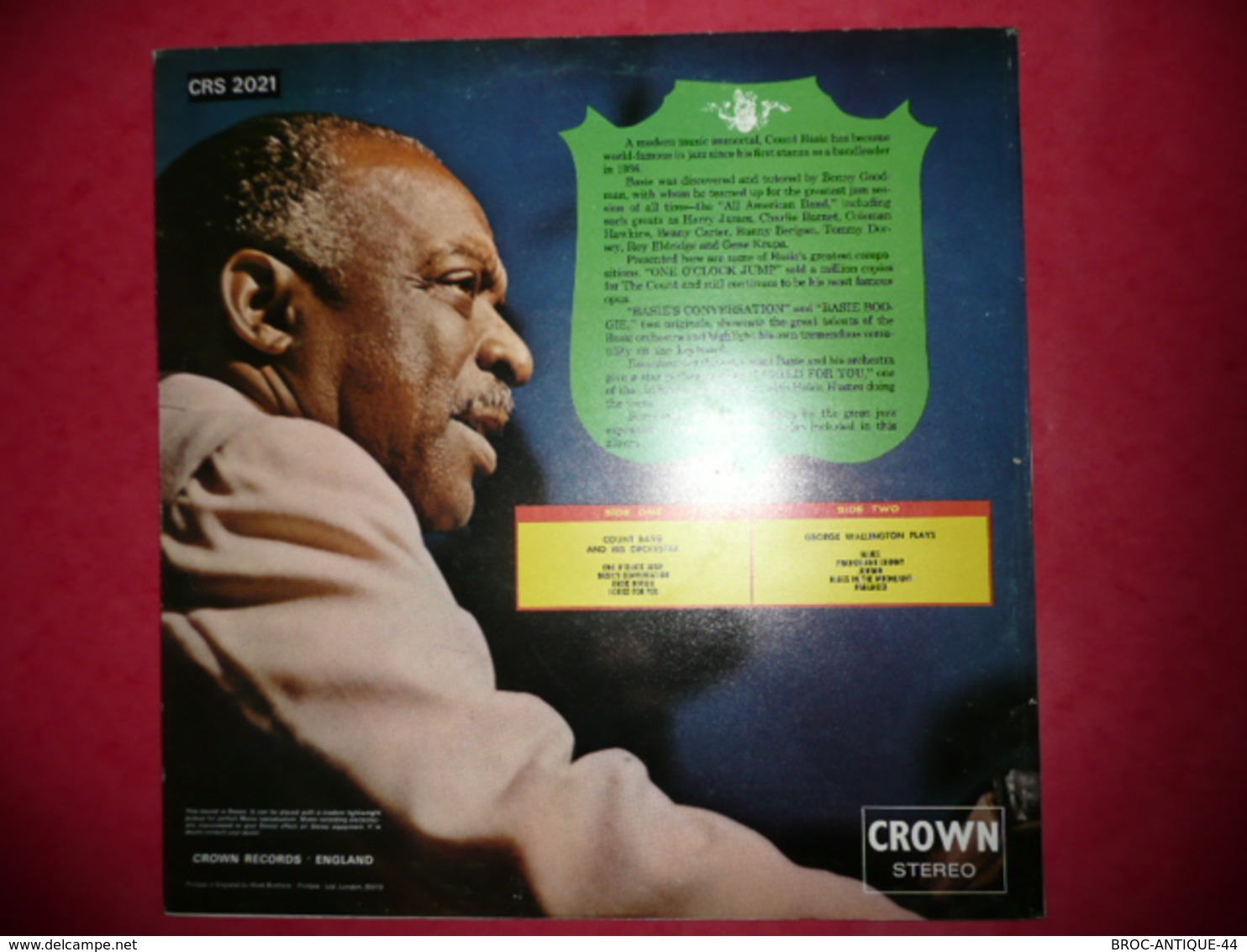 LP33 N°561 - COUNT BASIE AND HIS ORCHESTRA - COMPILATION 9 TITRES - Jazz