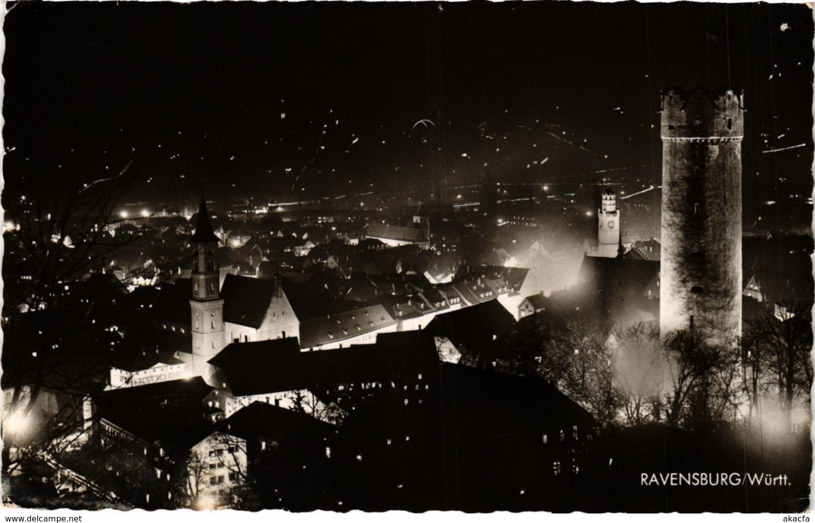 CPA AK Ravensburg Blick Von Der Veitsburg GERMANY (938497) - Ravensburg