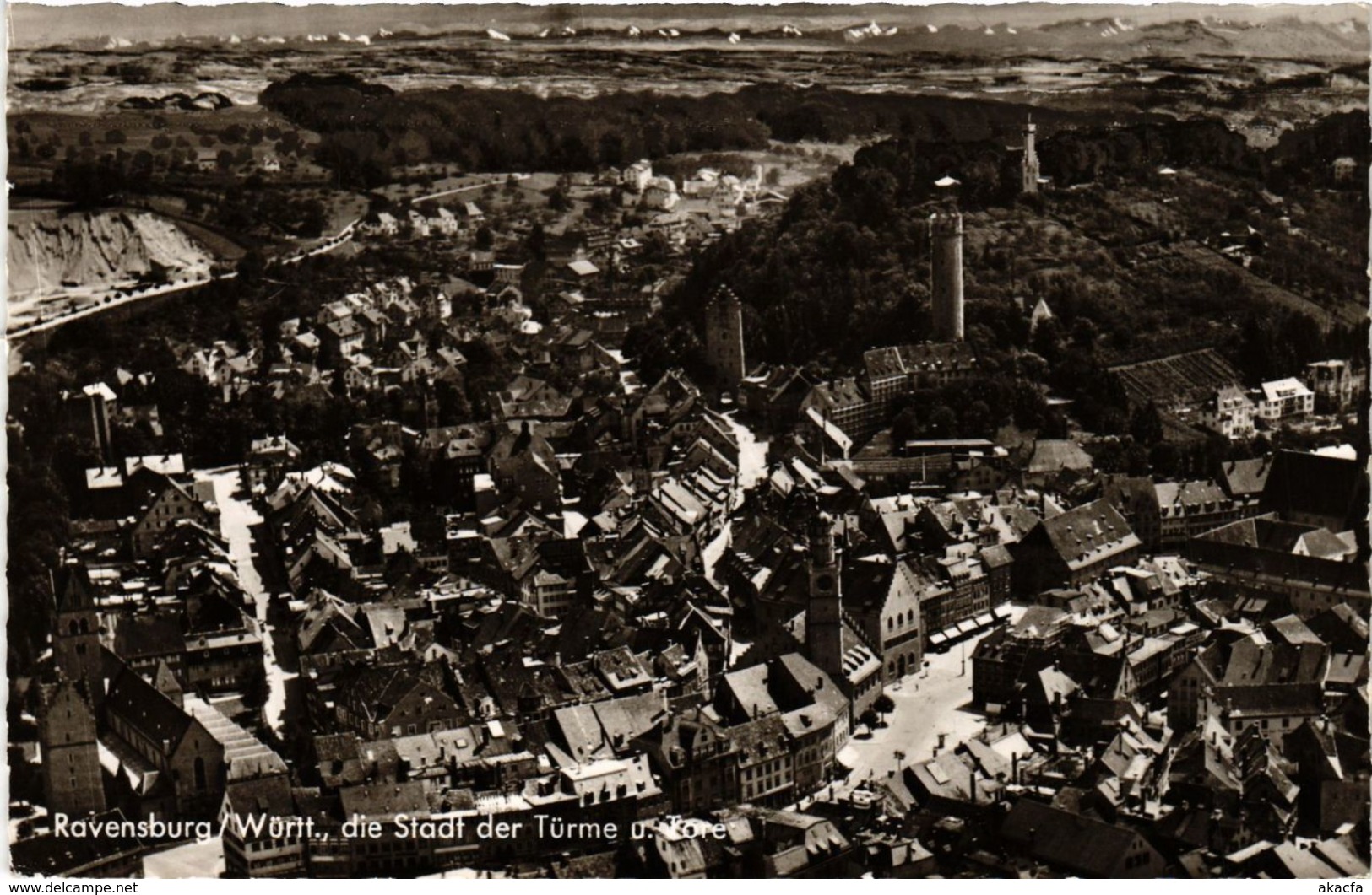 CPA AK Ravensburg Die Stadt Der Turme Und Tore GERMANY (938517) - Ravensburg