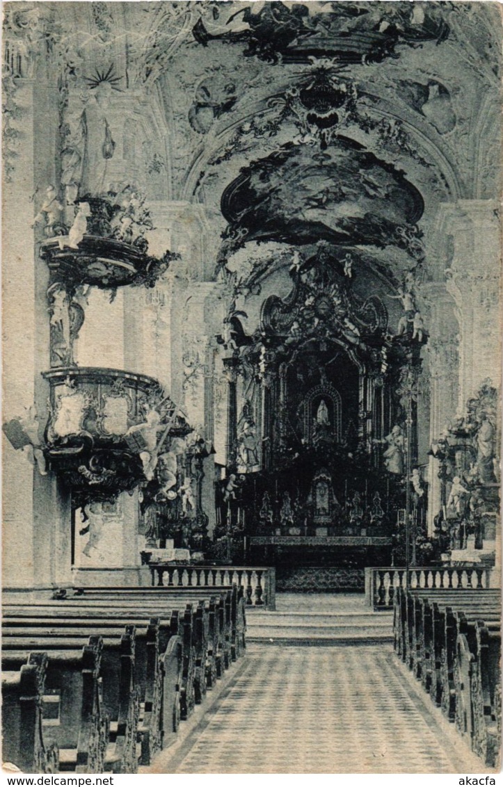 CPA AK Isny Inneres Der St.Georgskirche GERMANY (938698) - Isny