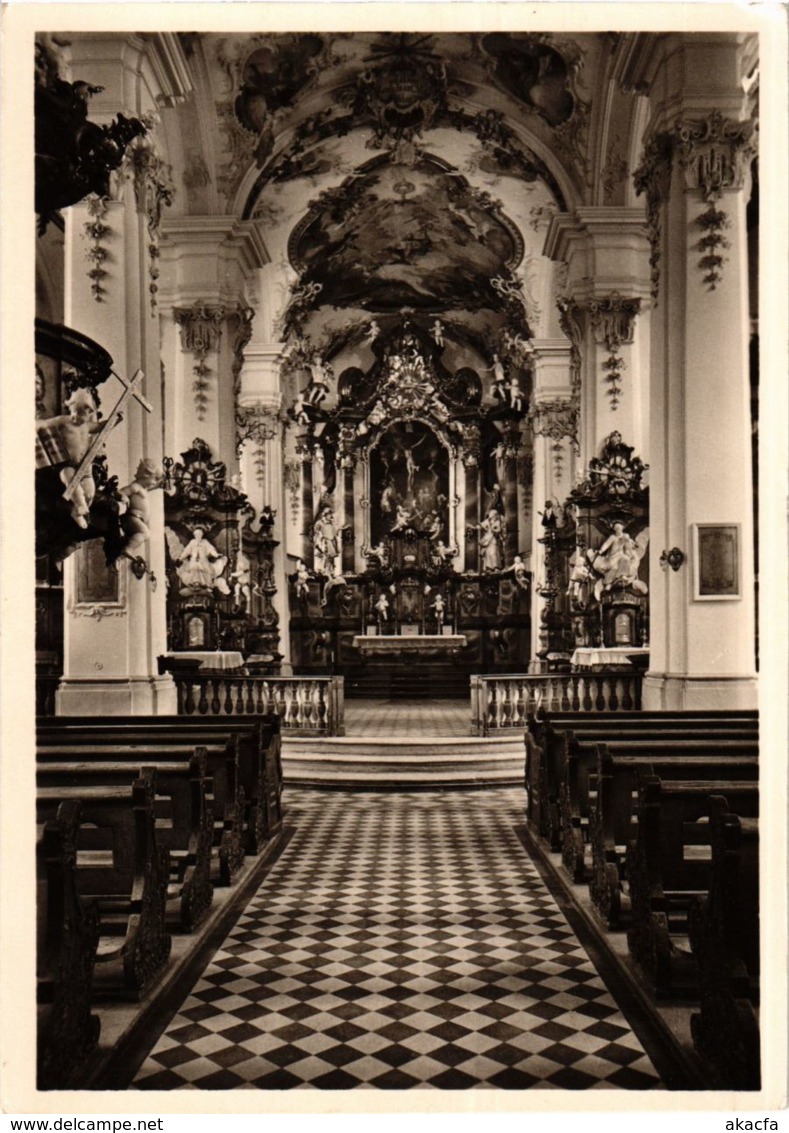 CPA AK Isny Benediktinerklosterkirche St.Georg GERMANY (938716) - Isny