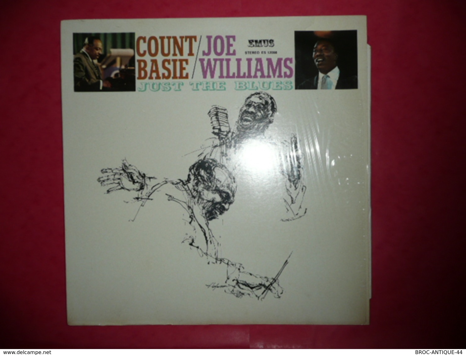 LP33 N°571 - COUNT BASIE / JOE WILLIAMS - JUST THE BLUES - COMPILATION 10 TITRES - Jazz